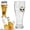 Clear, variant on Trophy Beer Mug 14.2Oz Novelty Drinking Glass with 3D Embedded Design for Sports Fan,1PC,Clear