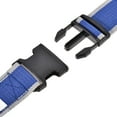 thumbnail image 4 of Correa de equipaje Uxcell con etiqueta de maleta, 2Mx5cm ajustable, PP azul gris, 4 of 6