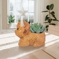 thumbnail image 5 of HuiXinOu Highland Cow Planter, Simulated Animal Design, Cute Flower Pot for Succulents, Small Plants, Home, Garden, Desk Decoration, 5 of 5