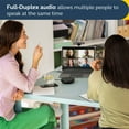 thumbnail image 2 of Altavoz portátil Jabra Speak2 40 - 4 micrófonos con cancelación de ruido, parlantes de rango completo de 50 mm con audio de banda ancha para un sonido claro, conexiones USB-A/USB-C - Altavoz certifica, 2 of 5