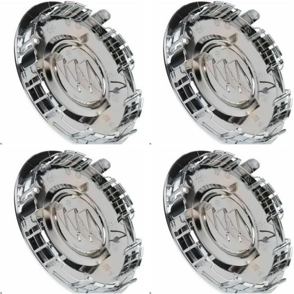 4Pcs Car Wheel Hub Cap #9597721, Rim Center Caps ForBuick Enclave 2008-2017 Chrome BU721