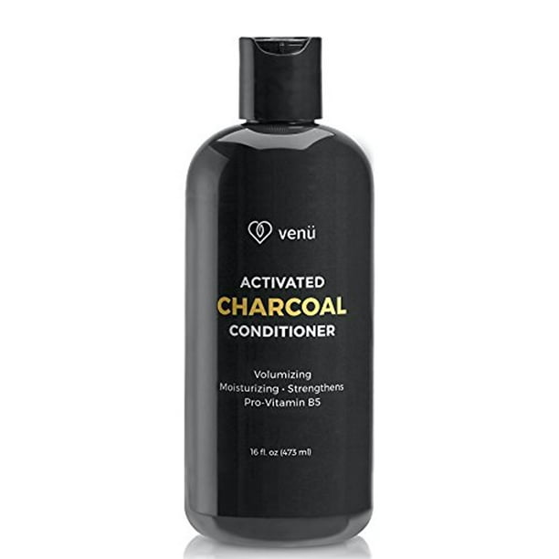 Activated Charcoal Keratin Conditioner – All Natural Gentle Sulfate Free Daily Hair and Scalp Cleanser For Men and Women - Volumizing, Moisturizing, Clarifying, Detoxifying – By venu Activated Charcoal Keratin Conditioner – All Natural Gentle Sulfate Free Daily Hair and Scalp Cleanser For Men and Women - Volumizing, Moisturizing, Clarifying, Detoxifying – By venu