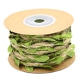 thumbnail image 4 of FUTUREORYY Artificial Green Leaf Ribbon for Crafts and Floral Strings 1 Roll Braided Polyester 19.7*0.2in, 4 of 8
