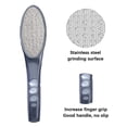 thumbnail image 3 of Glass Foot File Foot Care Callus Remover For Dead Skin Cracked Heels, Professional Pedicure - Snngv, 3 of 4