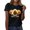 Black#plus size halloween graphic tees women, variant on Yeaiivve Halloween Shirts for Women Short Sleeve Funny Witch Pumpkin Printed Tunic Tops Breathable Casual Graphic Tees Loose Fit Crewneck Blouse L