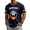 Navy, variant on Soccer Cup 2026 Jersey for Men, Crew Neck Short Sleeve Deutschland Shield Graphic Tee with Honeycomb Mesh Texture - Lightweight Performance Top for Match Day & Gym Army Green L