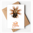 thumbnail image 1 of Feline Lions Fierce Flames Thank You Cards Envelopes Blank Note, 1 of 3