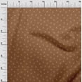 thumbnail image 3 of oneOone Rayon Brown Fabric Starfish Sewing Fabric By The Yard Printed Diy Clothing Sewing Supplies 56 Inch Wide, 3 of 5