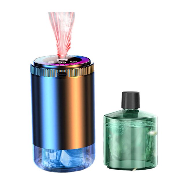 Car Starry Sky Automatic Aromatherapy Diffuser Machine, Intelligent Smart Car Top Spray Air Freshener, Essential Oil Mist for Odor Elimination, Vehicle Interior Deodorizer & Fragrance Dispenser