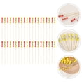 thumbnail image 3 of Miangastore 200Pcs Party Appetizers Toothpicks Decorative Sandwich Picks Fruit Bamboo Picks, 3 of 8