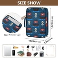 thumbnail image 3 of Haosy Accordion File Organizer Zipper Binder 500 Sheet 6-Tab Expanding File Folder Multi-Pocket 1.2 Inch 3 Ring Pirate Ship and Skull, 3 of 7