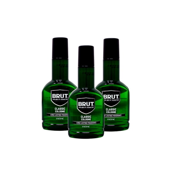 Pack of (3) Brut Cologne, Original Fragrance, 5 fl. Oz.
