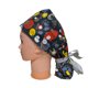 thumbnail image 1 of Gorro de pelo largo, gorro quirúrgico, gorro de trabajo estampado de algodón, pañuelo para la cabeza, pañuelos de mujer, gorro sanitario de médico, 1 of 4