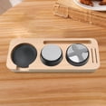 thumbnail image 6 of Coffee Portafilter Holder, Tamper Mat Stand, Space Saving Saving Storage, Coffee Tamper Holder for Coffee Maker Supplies, Restaurant Worktop 51mm Beech, 6 of 8