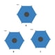 thumbnail image 4 of Injueey Capa ULTRAVIOLETA azul para el trampolín de doble protección OXFORD IMPERMEABLE seguro y seco hecho Cubiertas para muebles de jardín 8 pies y 6 brazadas, 4 of 6