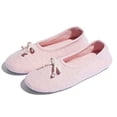thumbnail image 3 of DODOING Women's Comfort Cotton Knit Memory Foam House Shoes Light Weight Slippers w/Anti-Skid Rubber Sole, 3 of 8