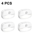 thumbnail image 1 of 4 piezas de luz nocturna con sensor de anochecer a amanecer, luces nocturnas automáticas adecuadas para dormitorio, baño, inodoro, escaleras, cocina, pasillo, niños, adultos, luz nocturna compacta Xemadio 222488-1, 1 of 9
