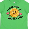 thumbnail image 3 of Inktastic I Love You a Waffle Lot with Cute Happy Waffle Boys or Girls Toddler T-Shirt, 3 of 4