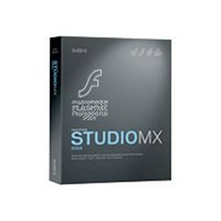 Adobe Studio MX 2004 with Flash Professional, Complete Product, 1 User