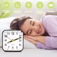 thumbnail image 3 of Luminous Mini Desk Alarm Clocks Analog Quartz Clock For Office And Bedroom Usa, 3 of 6