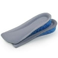 Pingxizhi 1 Pair Silicone Height Increase Insole Breathable Invisible