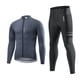 thumbnail image 3 of WOSAWE - Conjunto de ropa de ciclismo para hombre, de secado rápido, antibolitas, para carreras de carretera, primavera y verano, con bolsillos, 3 of 5