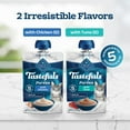 thumbnail image 4 of Blue Buffalo Tastefuls Purées Chicken & Tuna Variety Pack, 3-oz. (12 Pouches, 6 of Each), 4 of 11