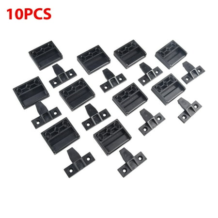 

KDJ Furniture Panel Connection Bracket Push in Clip Roman Column Buckle 5/10pcs