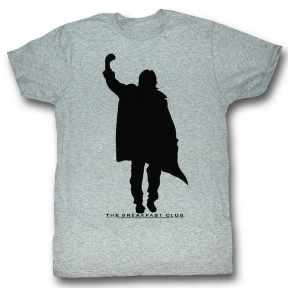 Breakfast Club Fist Pump Gray Adult T-Shirt