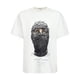 thumbnail image 1 of Camiseta para Hombre 2024 Camiseta para Hombre Carta enmascarada Estampado para Hombre Casual Manga Corta Algodón Suelto Manga Corta Top, 1 of 5