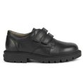 thumbnail image 2 of Geox Boys Shaylax Double Row Leather School Shoes, 2 of 4