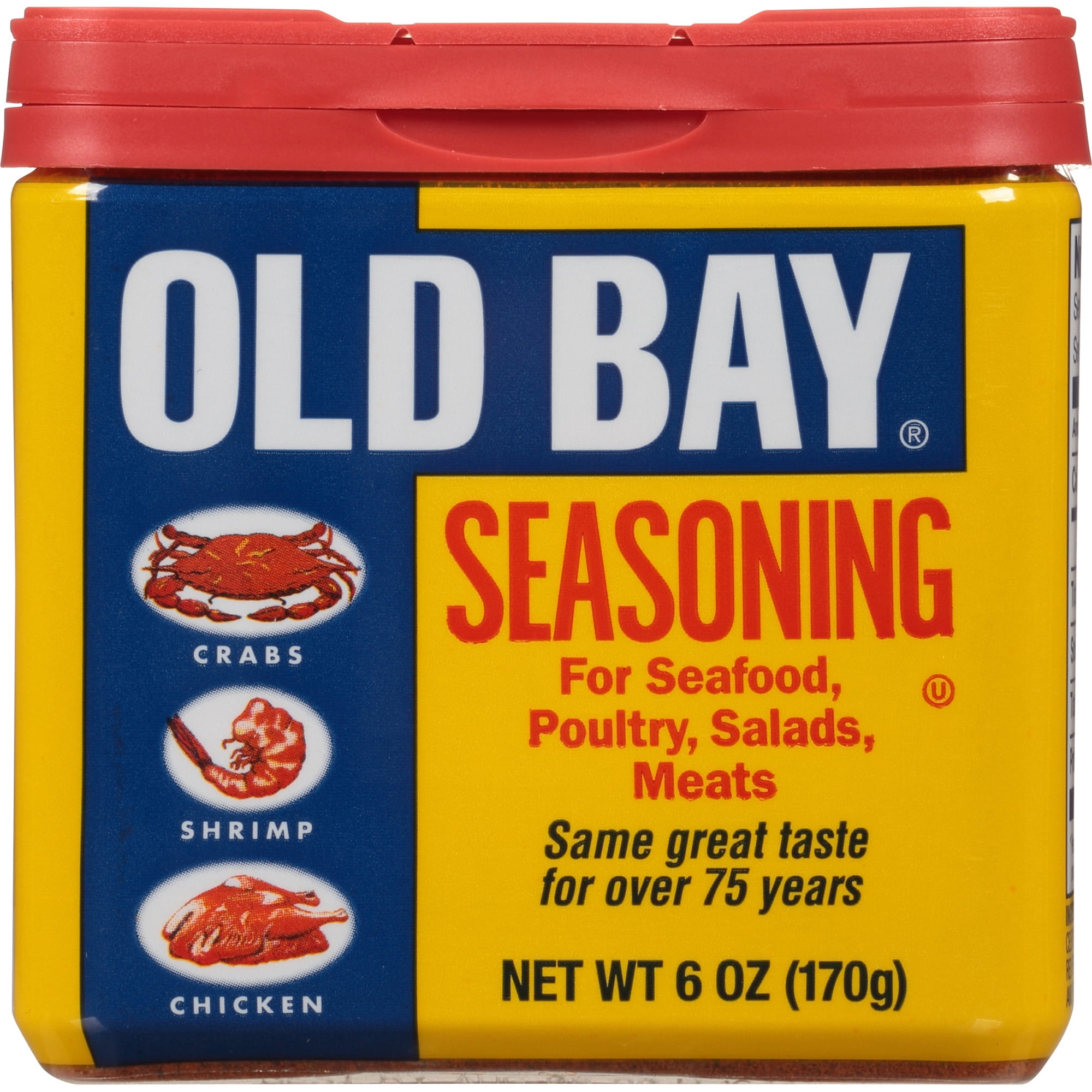 OLD BAY Classic Seafood Seasoning, 6 oz