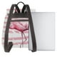 thumbnail image 3 of Disketp Flamingo Mochila de Cuero para Mujer, Bolso de Espalda Antirrobo con Estilo para Viaje, Trabajo y Uso Diario, 3 of 4