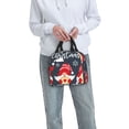 thumbnail image 6 of Kdxio Cute Christmas Gnomes (2) Print Insulated Lunch Bag,Reusable Tote Lunch Box for Women Men,Leakproof Cooler Lunch Bags for Work Office Travel Picnic, 6 of 6