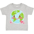 thumbnail image 3 of Inktastic Happy Earth Day with hearts Boys or Girls Toddler T-Shirt, 3 of 5