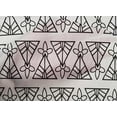 thumbnail image 4 of oneOone Cotton Poplin Fabric Floral & Triangle Block Printed Fabric 1 Yard 42 Inch Wide, 4 of 4