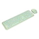 thumbnail image 1 of 2.4G Combo De Teclado Y Mouse Inalámbrico, 110 Teclas Diseño Retro Ergonómico De Tamaño Completo, Teclas Silenciosas De Silencio, Plug & Play Para, 1 of 7