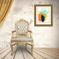thumbnail image 3 of Vess, June Erica 19x24 Gold Ornate Wood Framed with Double Matting Museum Art Print Titled - Fringe Aspect II, 3 of 4