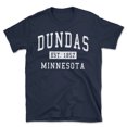 thumbnail image 1 of Dundas Minnesota Classic Established Men's Cotton T-Shirt, 1 of 1