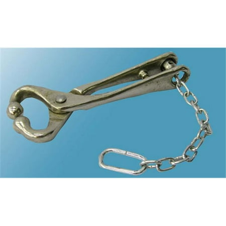 

Producer s Pride 7001-19 Nickel Plated Metal Bull Lead With Chain - 13.5 inch.