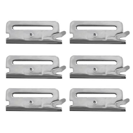 

Snap-Loc SLAEI6 E-Fitting for 2 in. Straps & Connects to E-Track - Zinc Plated Pack of 6