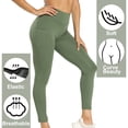 thumbnail image 4 of QRIC Yoga Pants for Women with Pockets High Waisted 4 Way Stretch Workout Leggings for Women, 4 of 6