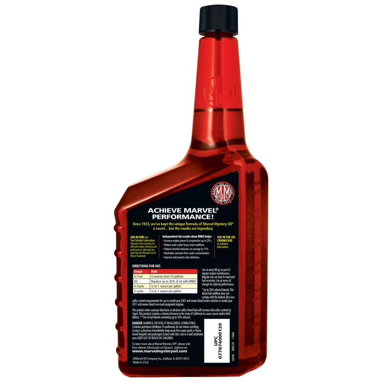 Marvel Mystery Oil - Oil Enhancer and Fuel Treatment, 32 oz.