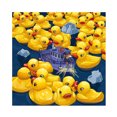 thumbnail image 1 of Cuadros Decorativos Pato amarillo completo redondo taladro mosaico arte imagen de diamantes de imitación Kit hecho a mano regalo JShteea Nuevos Originales, 1 of 8
