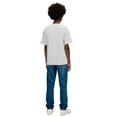thumbnail image 6 of Zfeel Kids Breathable Moisture-Wicking T-Shirt, Comfortable Short Sleeve Casual Tee, White, XL, 6 of 6
