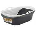 thumbnail image 2 of Petmate 22195 Large Rim Cat Litter Pan, Pear & Ashley Blue, 2 of 4