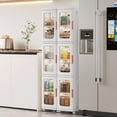 thumbnail image 2 of pitrice Transparent Color Display Cabinet With Gap Interval Adaptable Functionality For Storage Solution 8, 2 of 6
