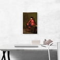 thumbnail image 2 of ARTCANVAS My First Sermon Canvas Art Print by John Everett Millais - Size: 18" x 12" (0.75" Deep), 2 of 9