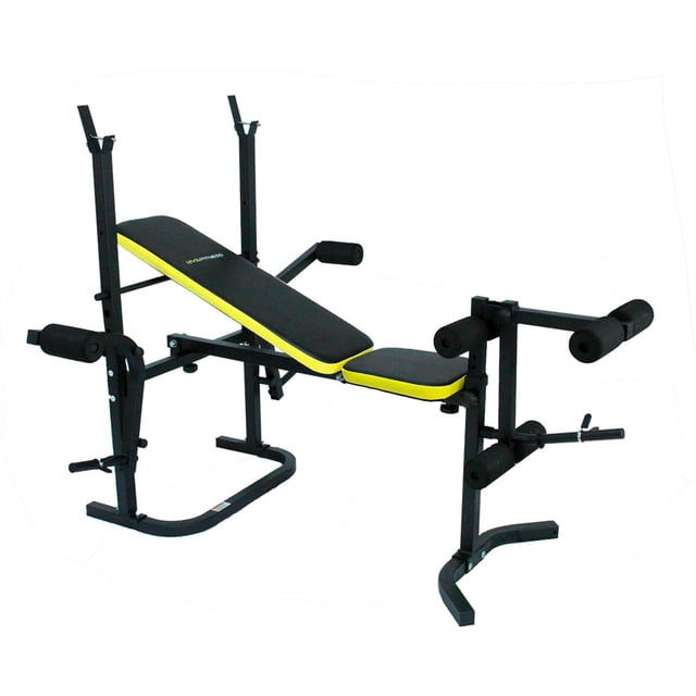 Banco Multiposiciones Level Fitness Gym Pecho Discos Bicep 5 En 1 Pesas Level Fitness Banco multi posiciones