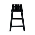 thumbnail image 3 of International Concepts 18" Slat Seat Stool in Black, 3 of 7